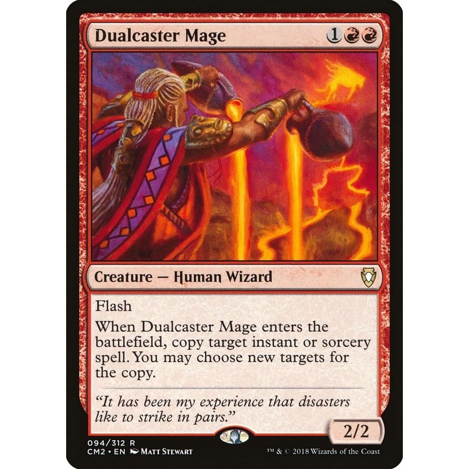 Image for Dualcaster Mage (94) (CM2) - Magic: The Gathering