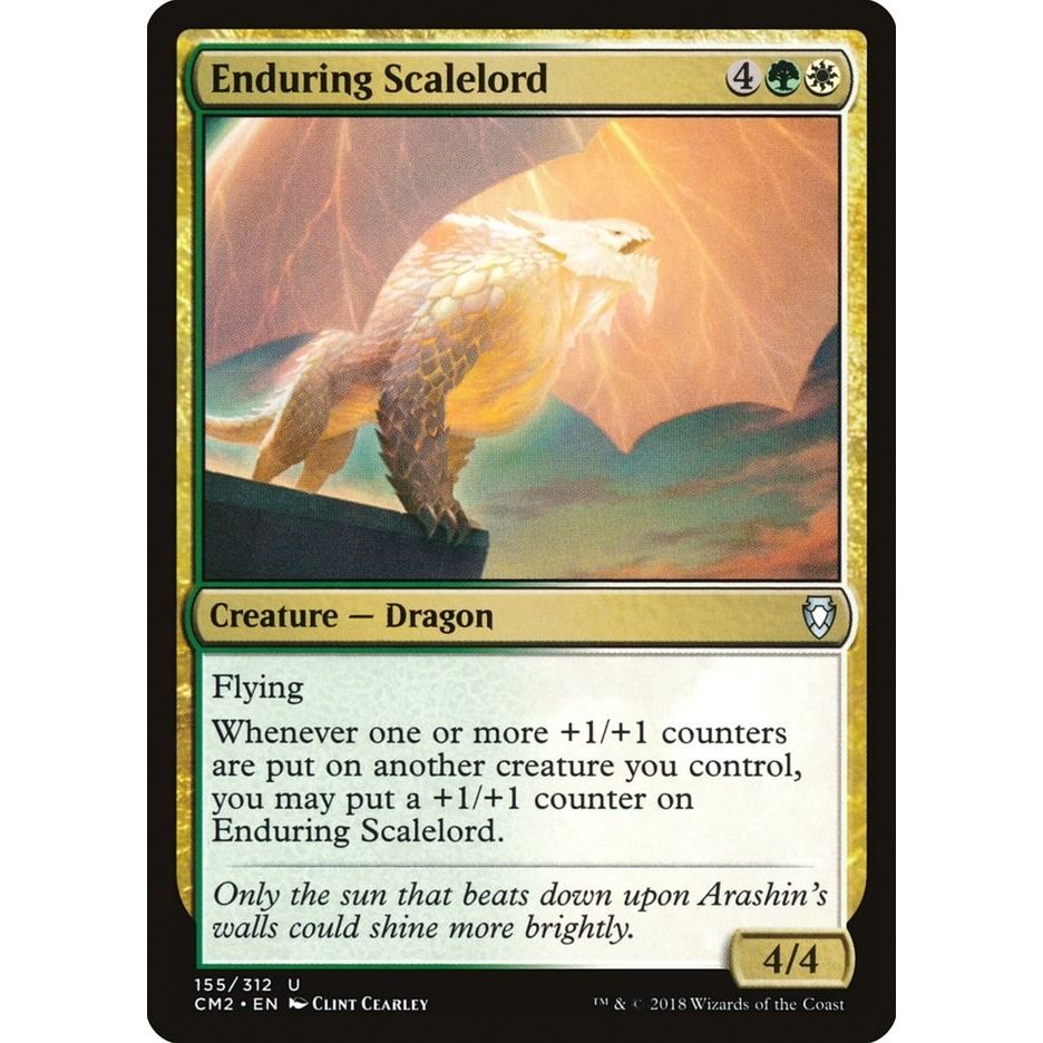 Image for Enduring Scalelord (155) (CM2) - Magic: The Gathering