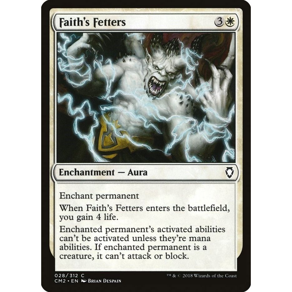 Image for Faith's Fetters (28) (CM2) - Magic: The Gathering
