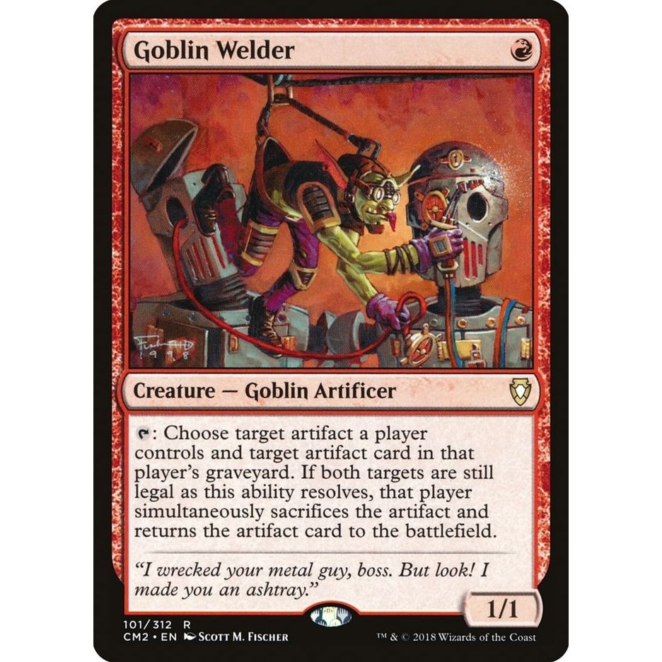 Image for Goblin Welder (101) (CM2) - Magic: The Gathering