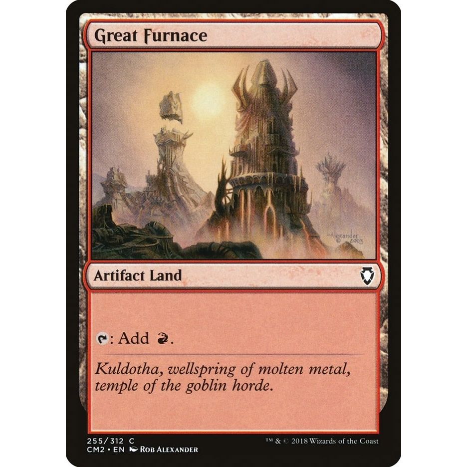 Image for Great Furnace (255) (CM2) - Magic: The Gathering