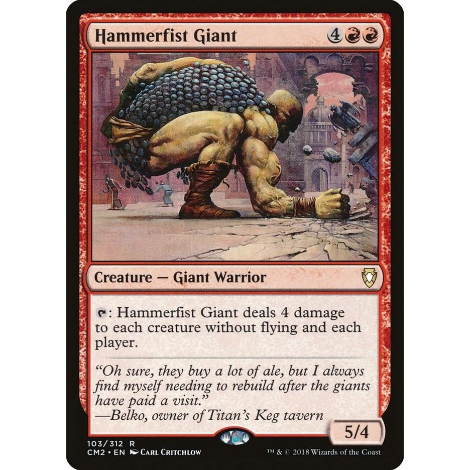 Image for Hammerfist Giant (103) (CM2) - Magic: The Gathering