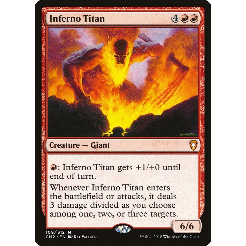 Image for Inferno Titan (109) (CM2) - Magic: The Gathering