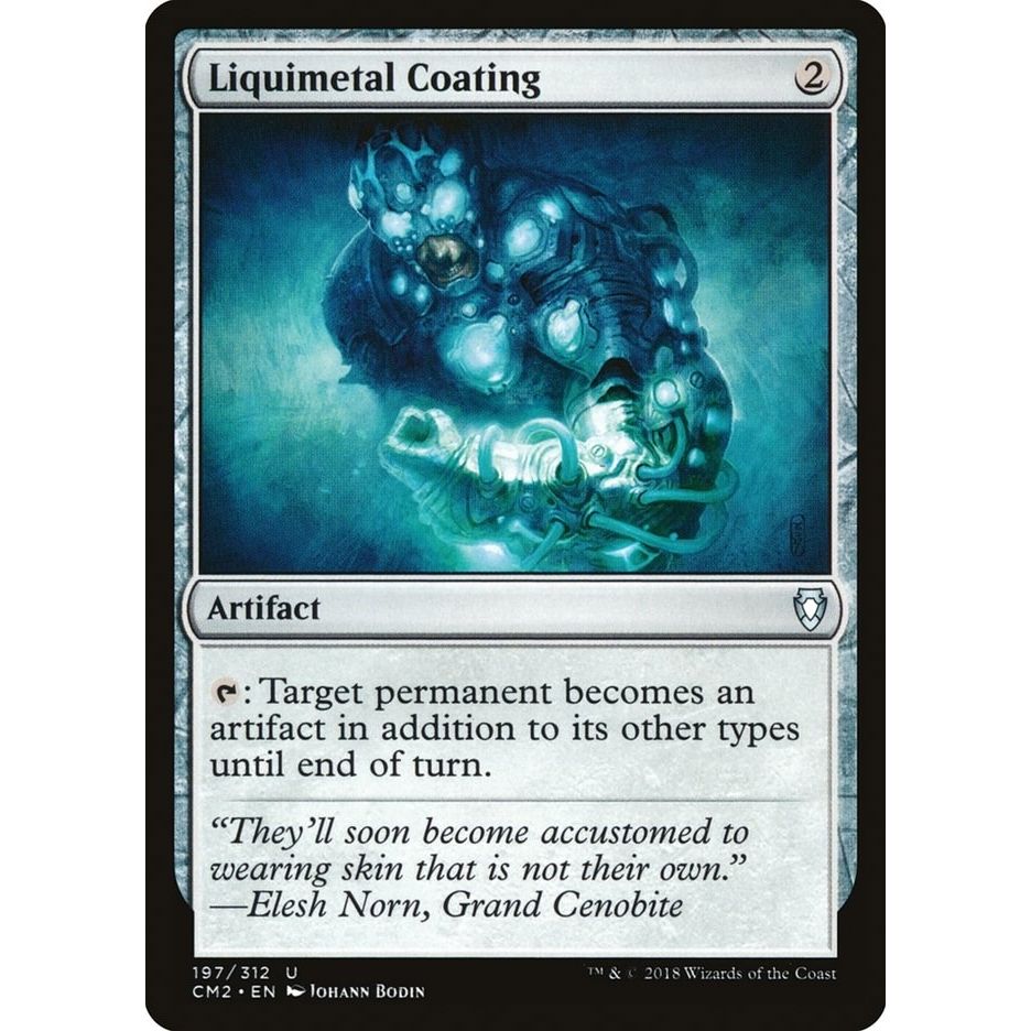 Image for Liquimetal Coating (197) (CM2) - Magic: The Gathering
