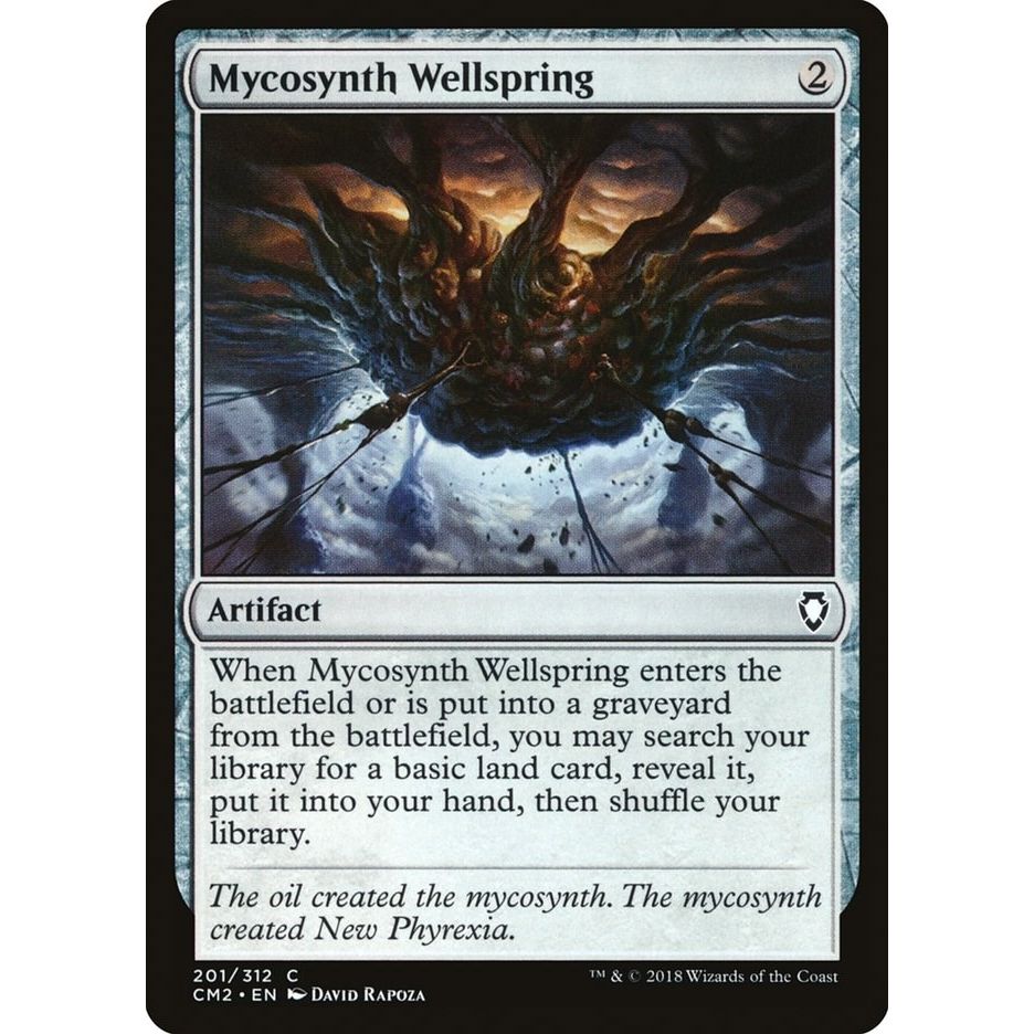 Image for Mycosynth Wellspring (201) (CM2) - Magic: The Gathering