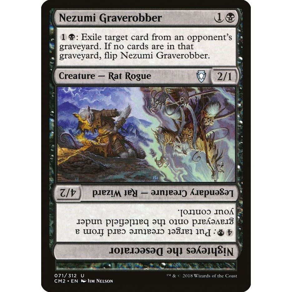 Image for Nezumi Graverobber // Nighteyes the Desecrator (71) (CM2) - Magic: The Gathering