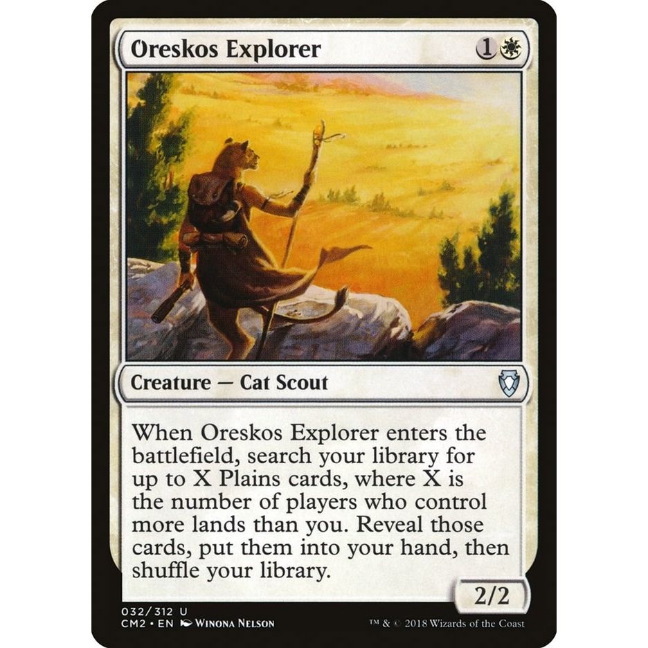 Image for Oreskos Explorer (32) (CM2) - Magic: The Gathering