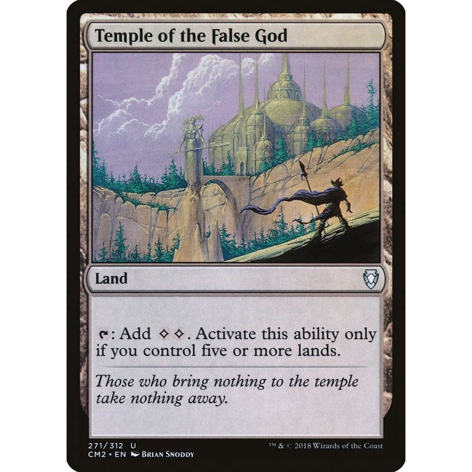 Image for Temple of the False God (271) (271) (CM2) - Magic: The Gathering