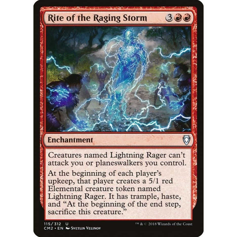Image for Rite of the Raging Storm (115) (CM2) - Magic: The Gathering
