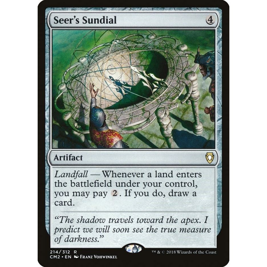 Image for Seer's Sundial (214) (CM2) - Magic: The Gathering