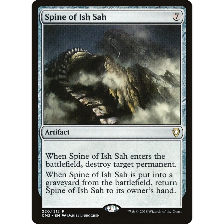 Image for Spine of Ish Sah (220) (CM2) - Magic: The Gathering