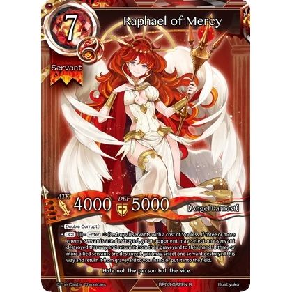 Image for Raphael of Mercy (BP03-022EN) (BP03) - The Caster Chronicles