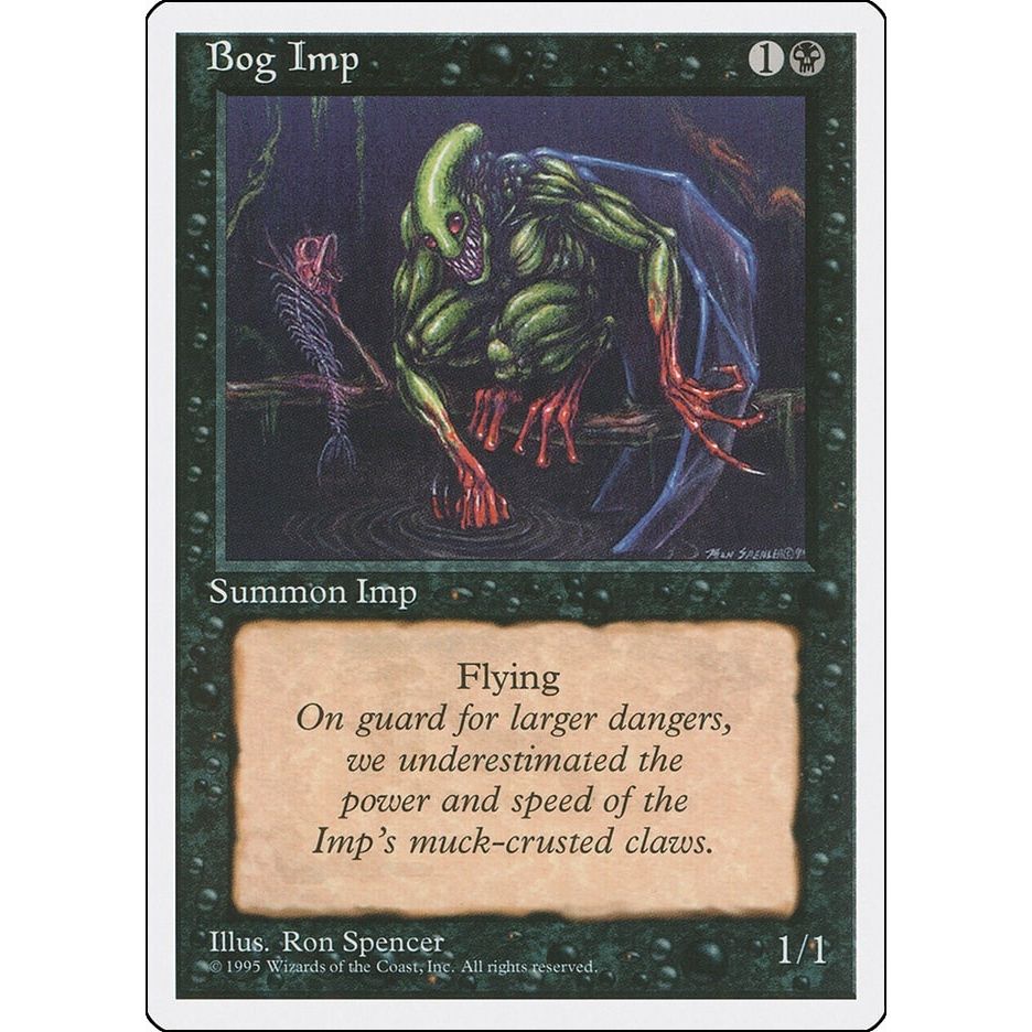 Image for Bog Imp (4ED) - Magic: The Gathering
