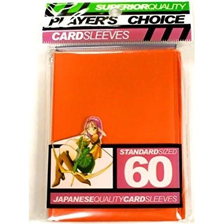 Image for Player's Choice Standard Card Sleeves - Orange (60-Pack) - Card Sleeves