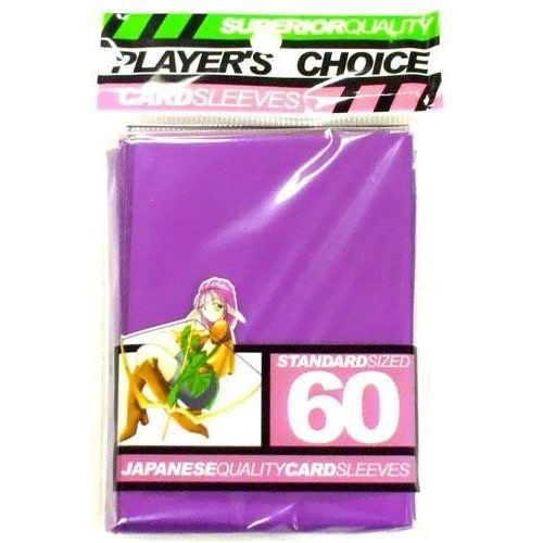 Image for Player's Choice Standard Card Sleeves - Purple (60-Pack) - Card Sleeves