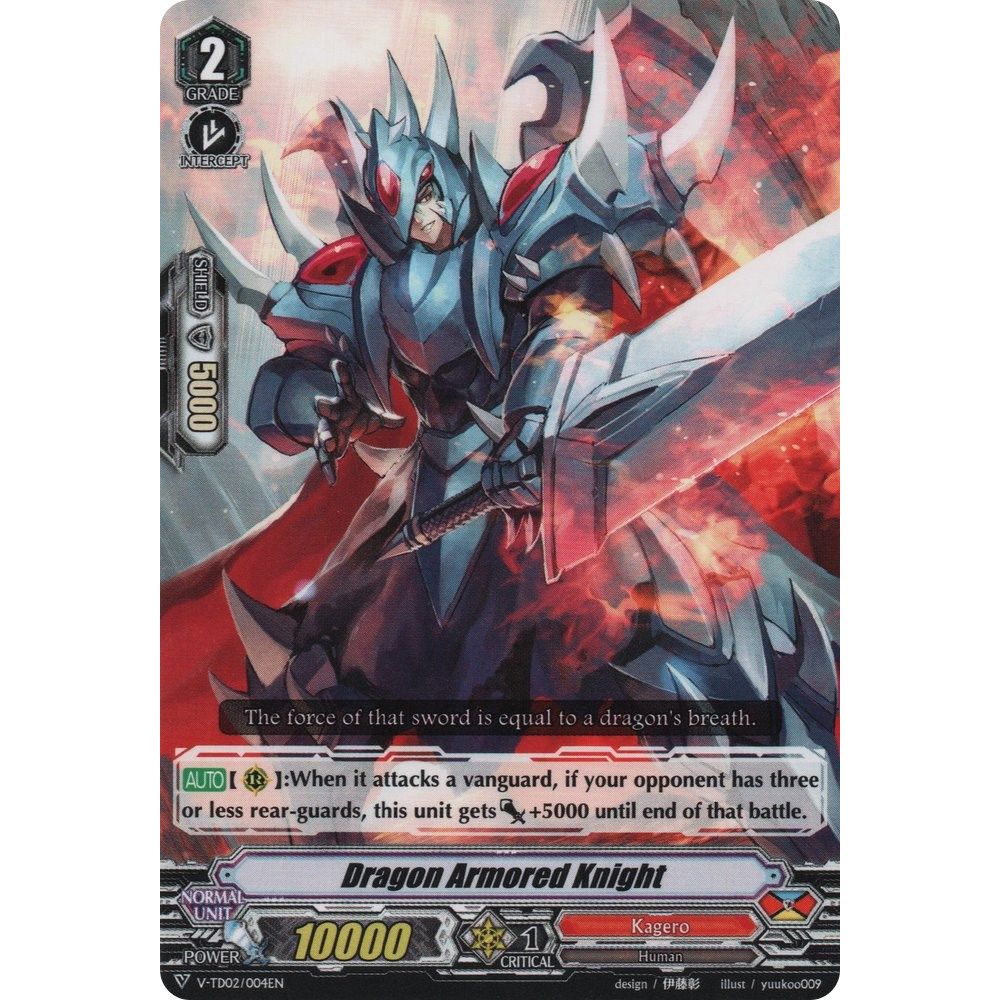 Image for Dragon Armored Knight (V-TD02/004EN) (V-TD02) - Cardfight Vanguard