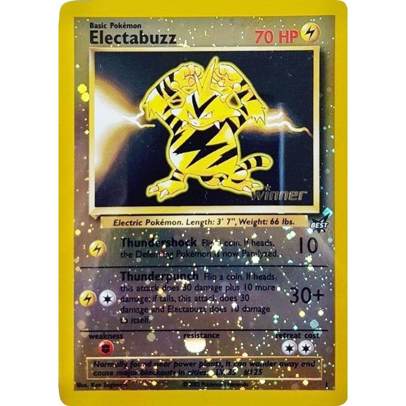Image for Electabuzz - 1 [Winner] (001/009) (PR) - Pokemon
