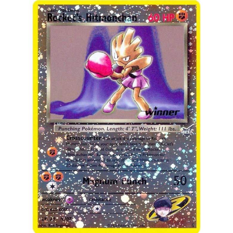Image for Rocket's Hitmonchan - 9 [Winner] (009/009) (PR) - Pokemon