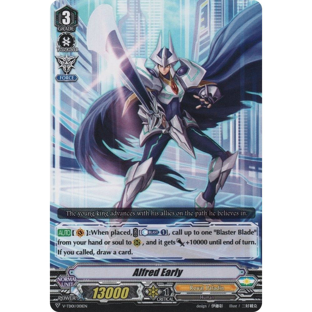 Image for Alfred Early (V-TD01/001EN) (V-TD01) - Cardfight Vanguard