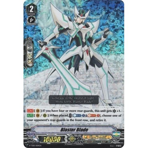 Image for Blaster Blade (RRR) (V-TD01/004EN) (V-TD01) - Cardfight Vanguard