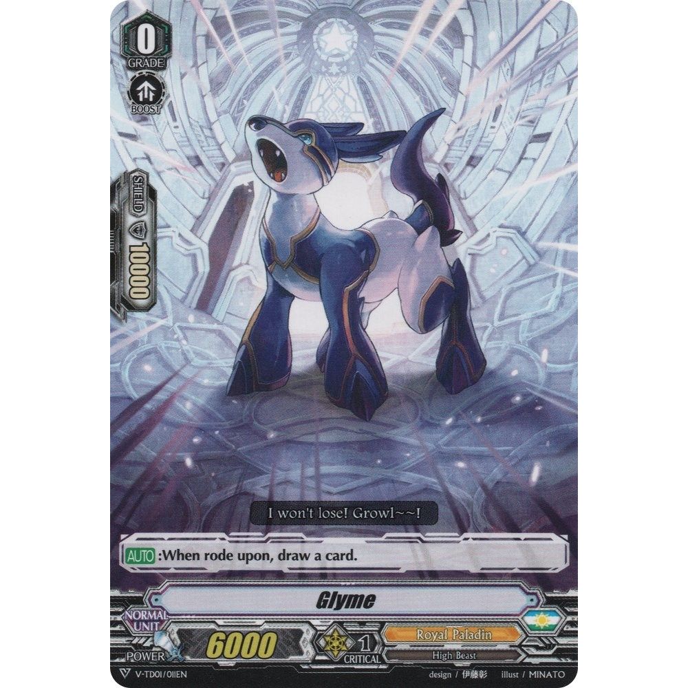 Image for Glyme (V-TD01/011EN) (V-TD01) - Cardfight Vanguard