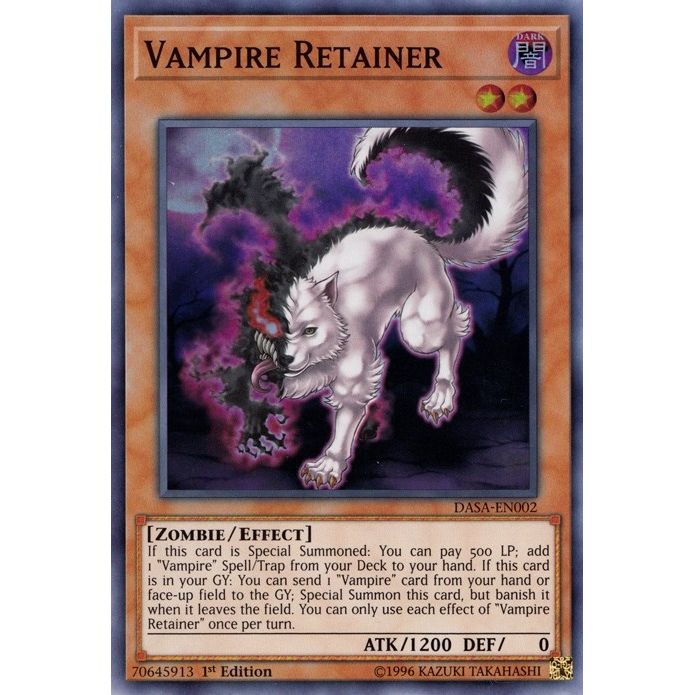 Image for Vampire Retainer (DASA-EN002) (DASA) - YuGiOh
