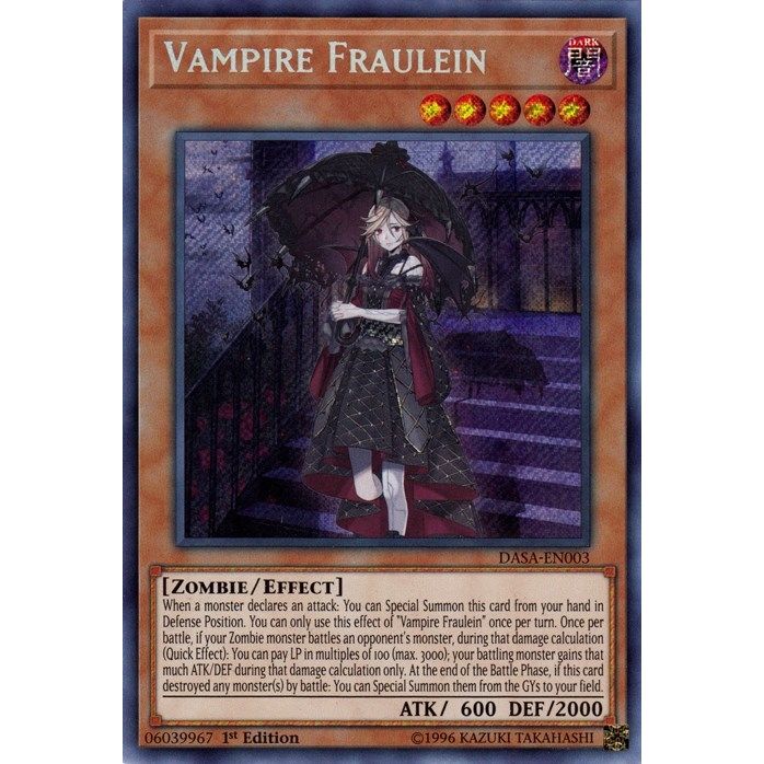 Image for Vampire Fraulein (DASA-EN003) (DASA) - YuGiOh