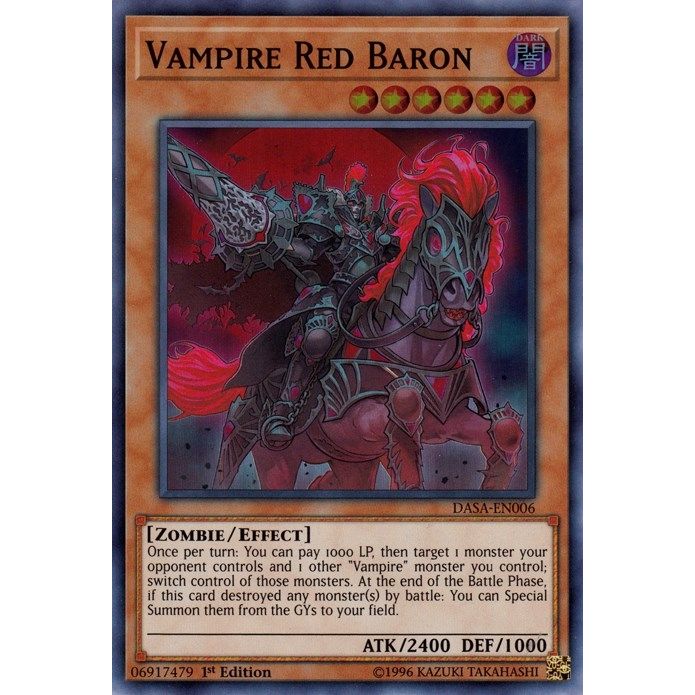 Image for Vampire Red Baron (DASA-EN006) (DASA) - YuGiOh