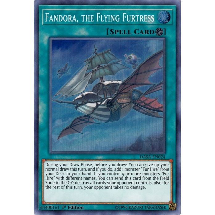 Image for Fandora, the Flying Furtress (DASA-EN024) (DASA) - YuGiOh
