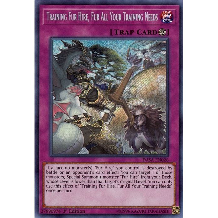 Image for Training Fur Hire, Fur All Your Training Needs (DASA-EN026) (DASA) - YuGiOh