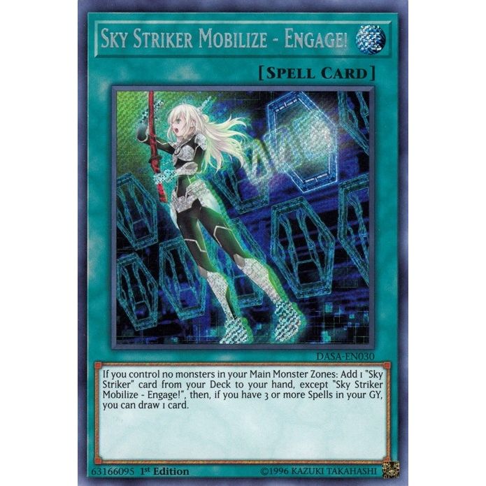Image for Sky Striker Mobilize - Engage! (DASA-EN030) (DASA) - YuGiOh