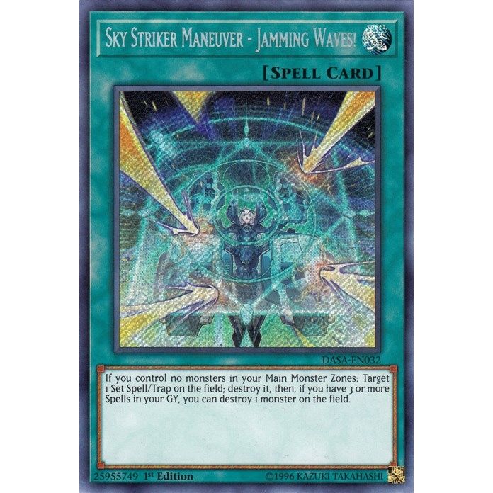 Image for Sky Striker Maneuver - Jamming Waves! (DASA-EN032) (DASA) - YuGiOh