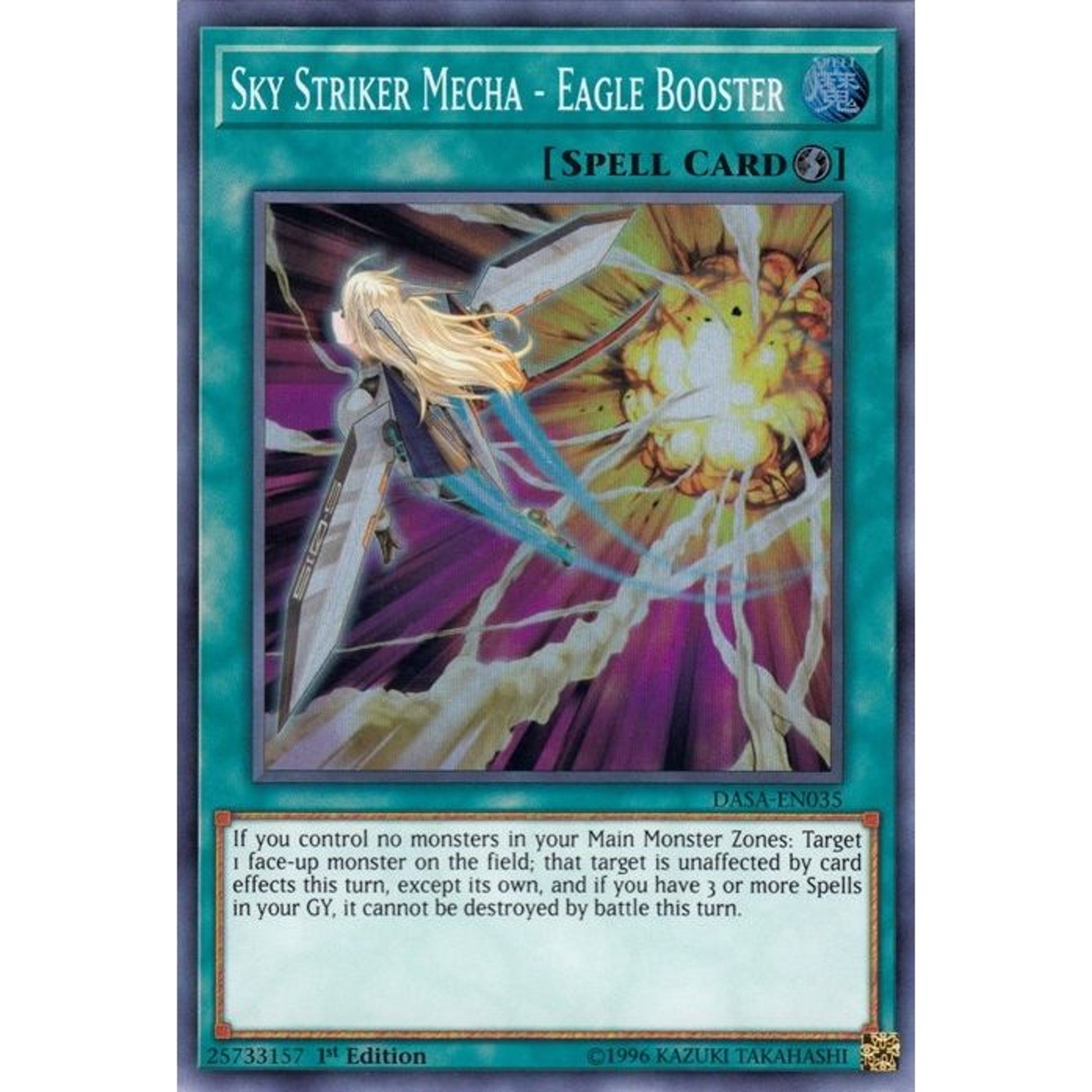 Image for Sky Striker Mecha - Eagle Booster (DASA-EN035) (DASA) - YuGiOh