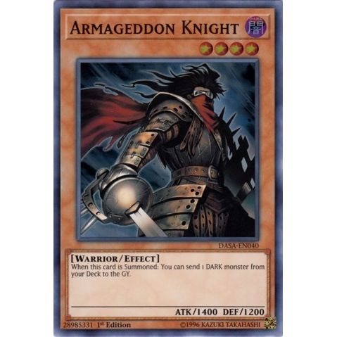 Image for Armageddon Knight (DASA-EN040) (DASA) - YuGiOh
