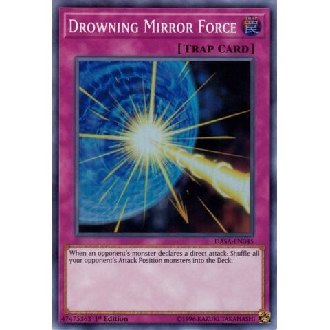 Image for Drowning Mirror Force (DASA-EN045) (DASA) - YuGiOh