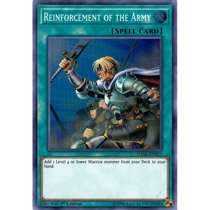 Image for Reinforcement of the Army (DASA-EN053) (DASA) - YuGiOh