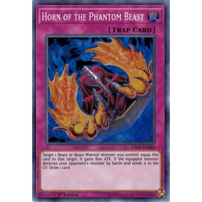 Image for Horn of the Phantom Beast (DASA-EN060) (DASA) - YuGiOh