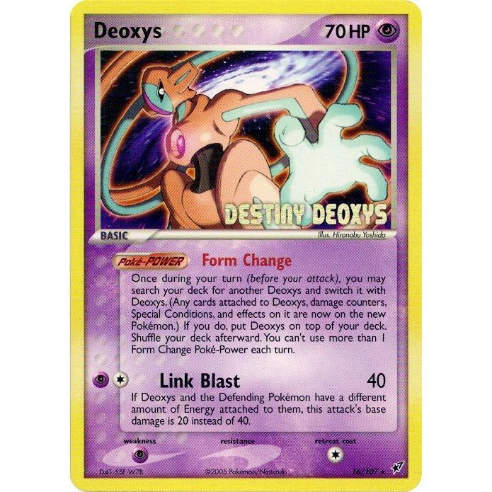 Image for Deoxys (Normal Forme) - 16/107 (Movie Promo) (016/107) (MCAP) - Pokemon