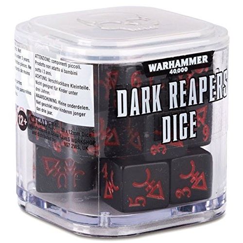 Image for Warhammer: 40K - Dark Reapers Dice (20-Pack) - Warhammer Game Accessories