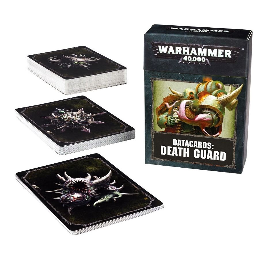 Image for Warhammer: 40K - Datacards: Death Guard - Warhammer Game Accessories