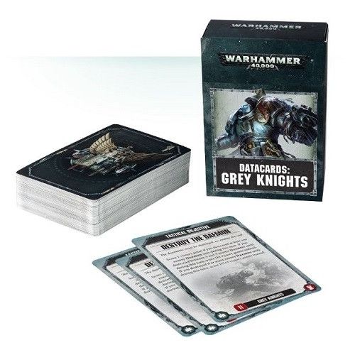 Image for Warhammer: 40K - Datacards: Grey Knights - Warhammer Game Accessories