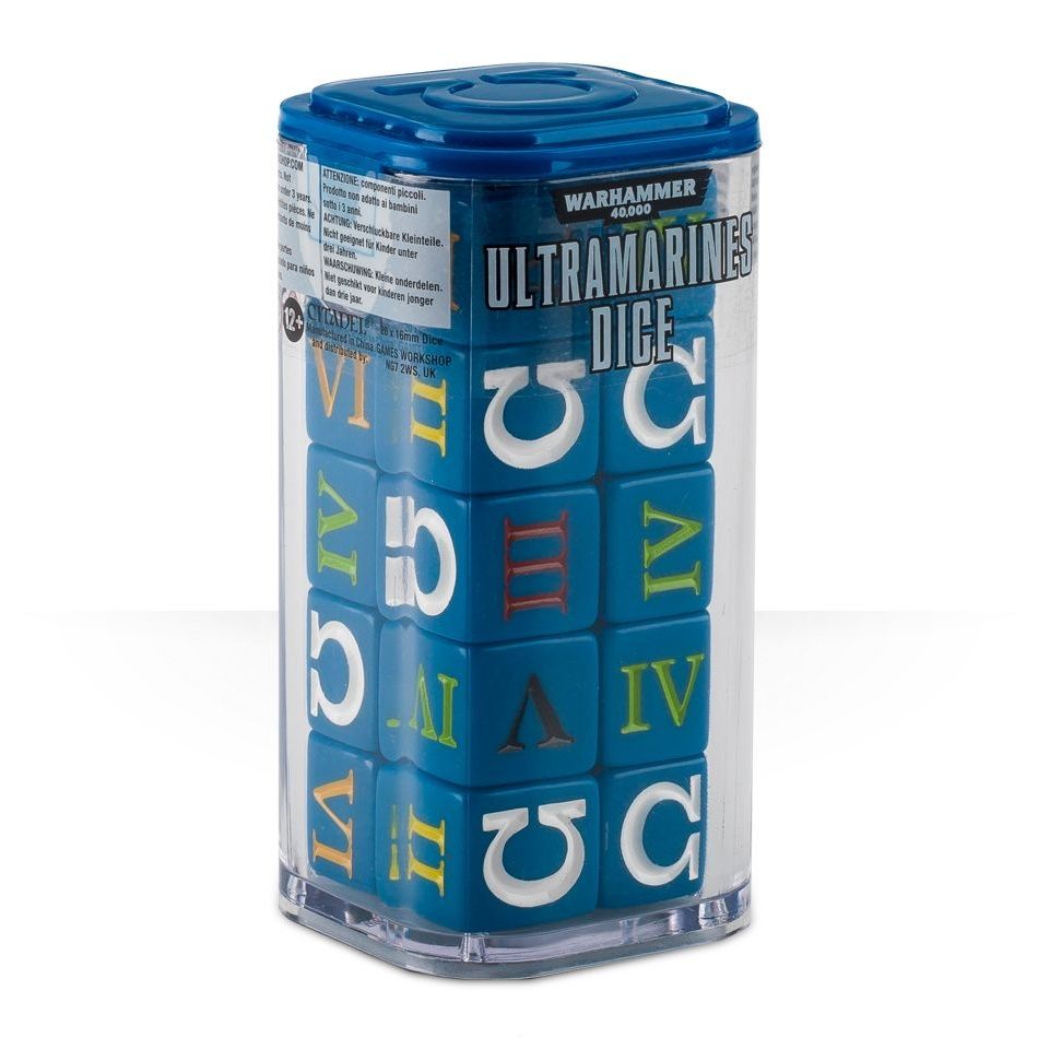 Image for Warhammer: 40K - Ultramarines Dice (20-Pack) - Warhammer Game Accessories
