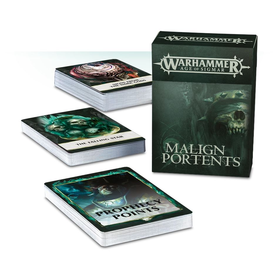 Image for Warhammer: Age of Sigmar - Malign Portents Cards - Warhammer Game Accessories