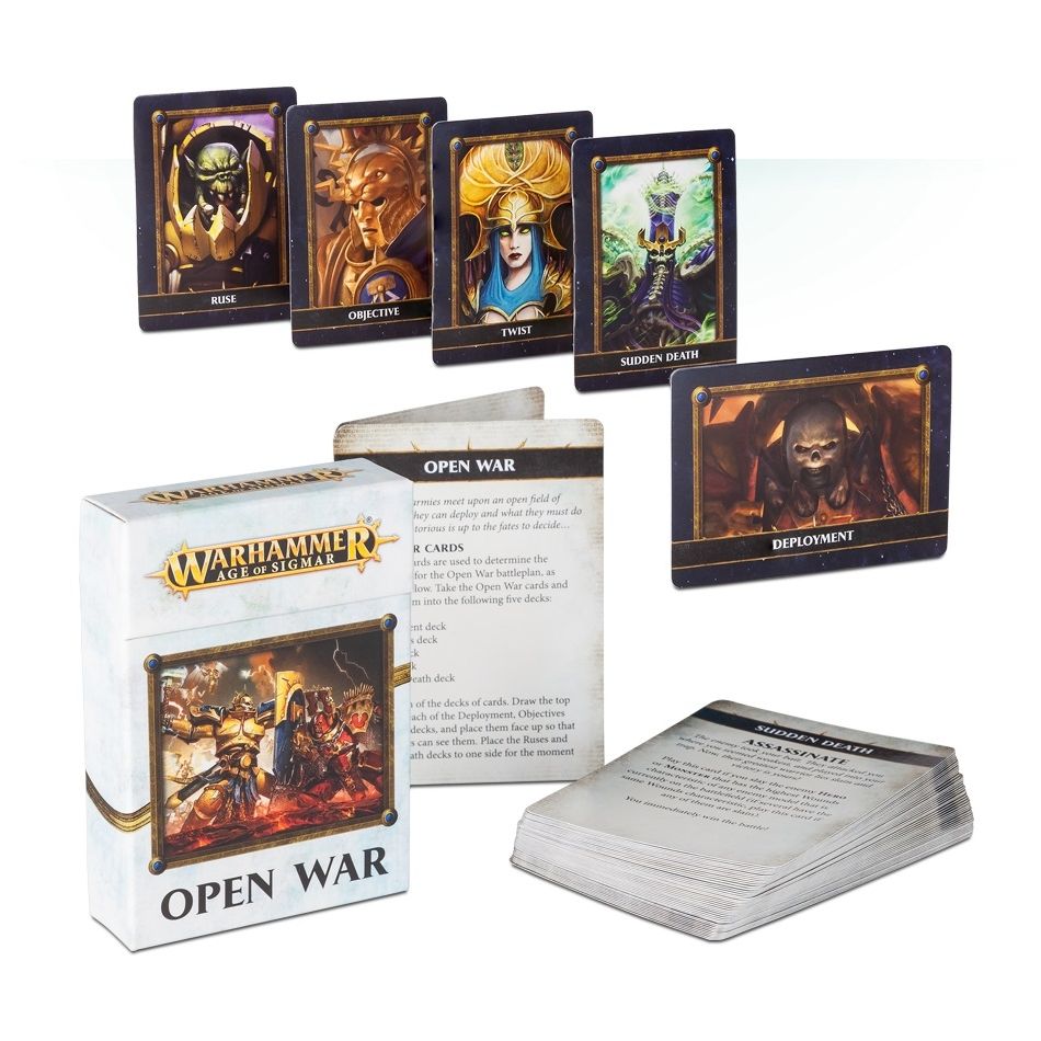 Image for Warhammer: Age of Sigmar - Open War Cards - Warhammer Game Accessories