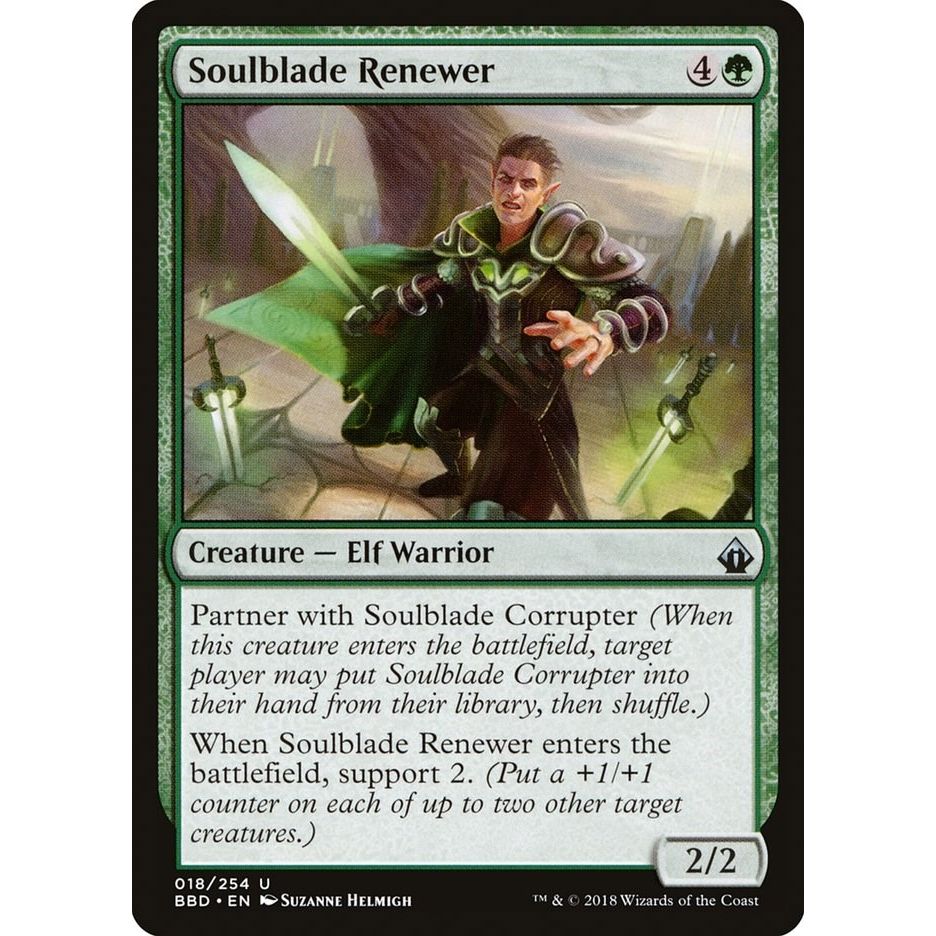 Image for Soulblade Renewer (18) (BBD) - Magic: The Gathering