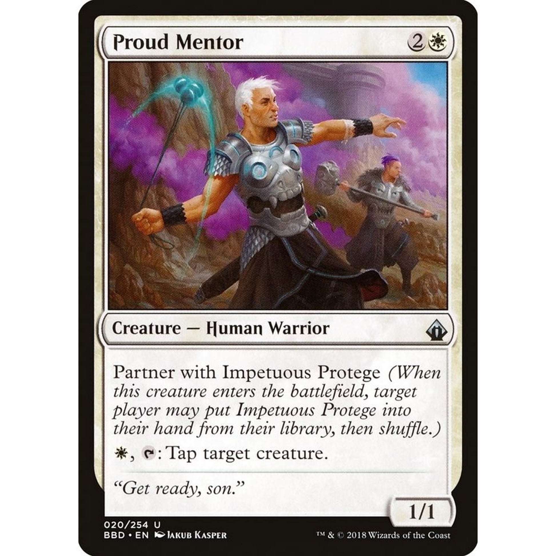 Image for Proud Mentor (20) (BBD) - Magic: The Gathering