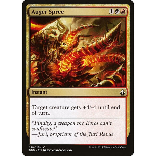 Image for Auger Spree (218) (BBD) - Magic: The Gathering