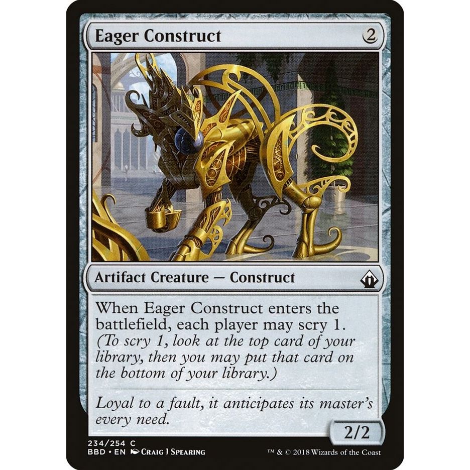 Image for Eager Construct (234) (BBD) - Magic: The Gathering
