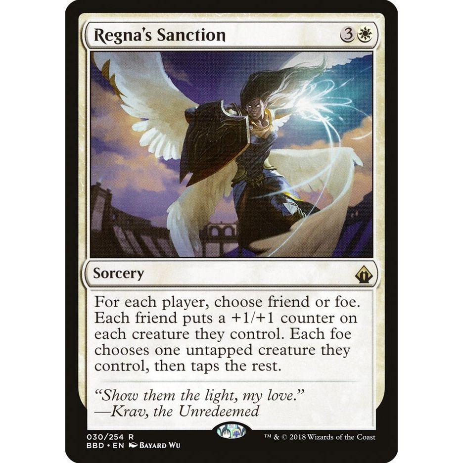 Image for Regna's Sanction (30) (BBD) - Magic: The Gathering
