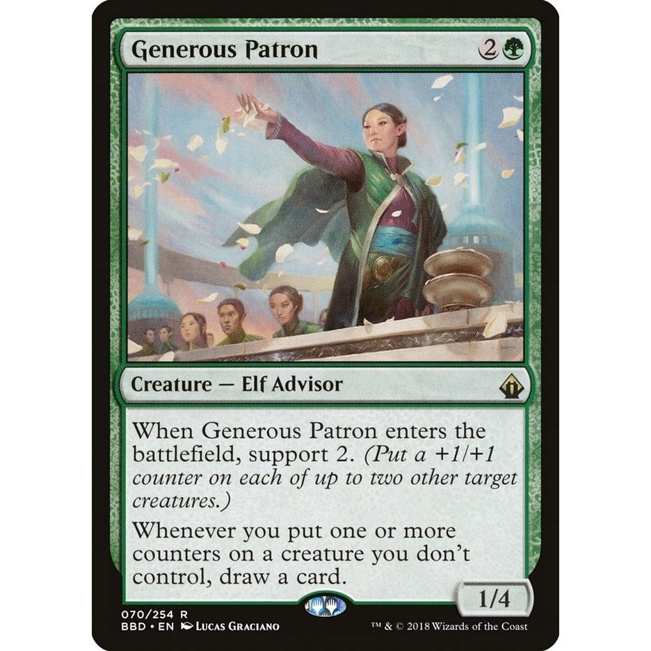 Image for Generous Patron (70) (BBD) - Magic: The Gathering